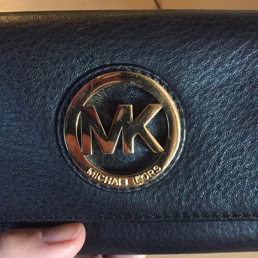 MICHAEL KORS leather wallet